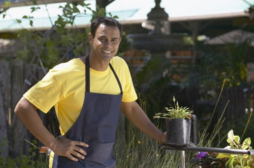 Professional gardening services in a Mile End garden