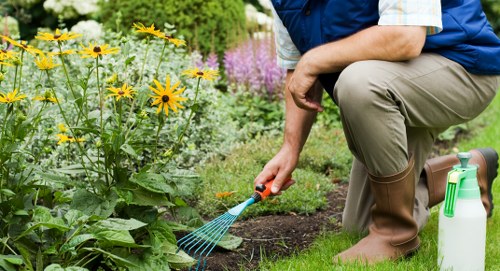 Payment and scheduling terms for gardening services